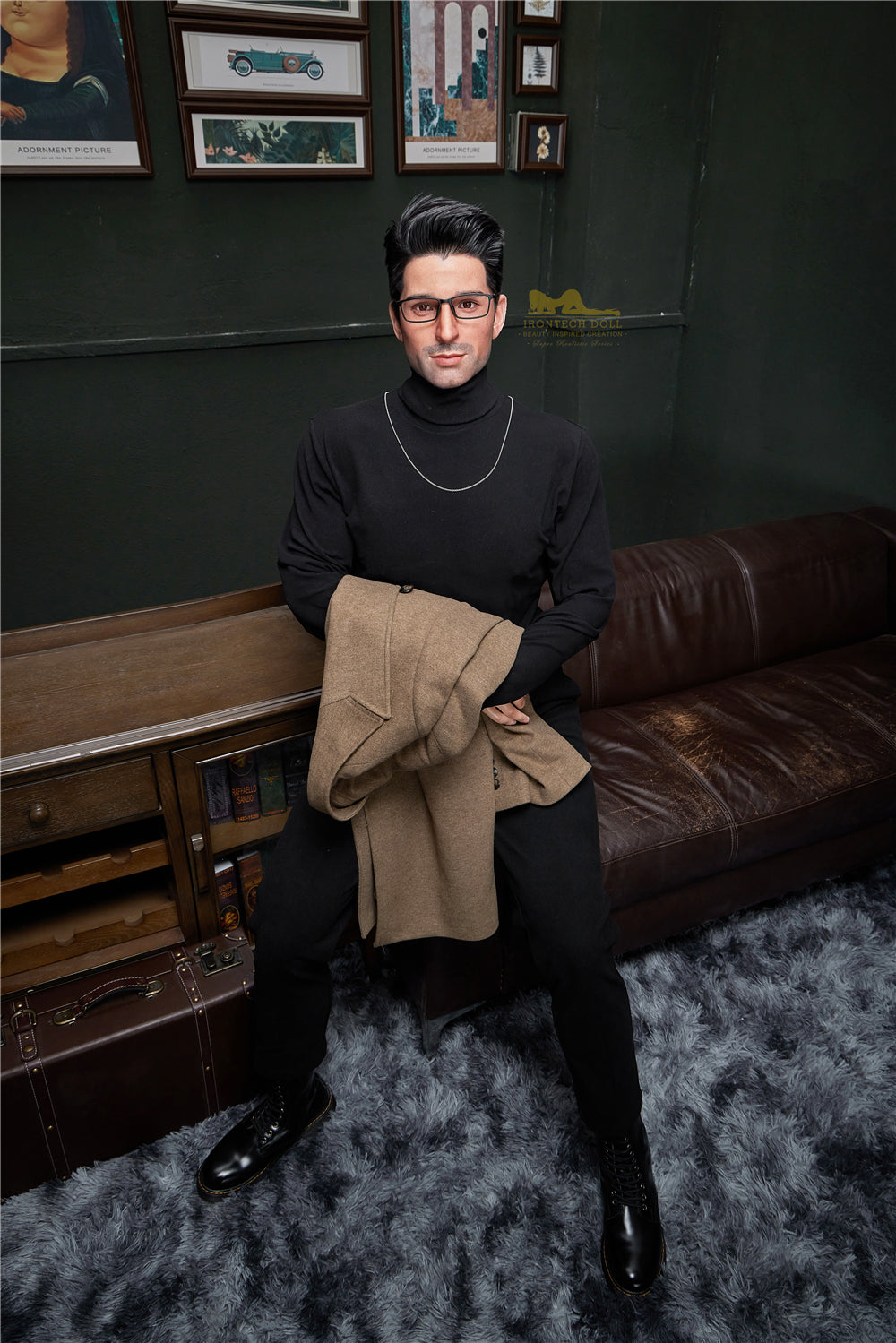 George Male Sex Doll (Irontech Doll 176cm M3 σιλικόνη)