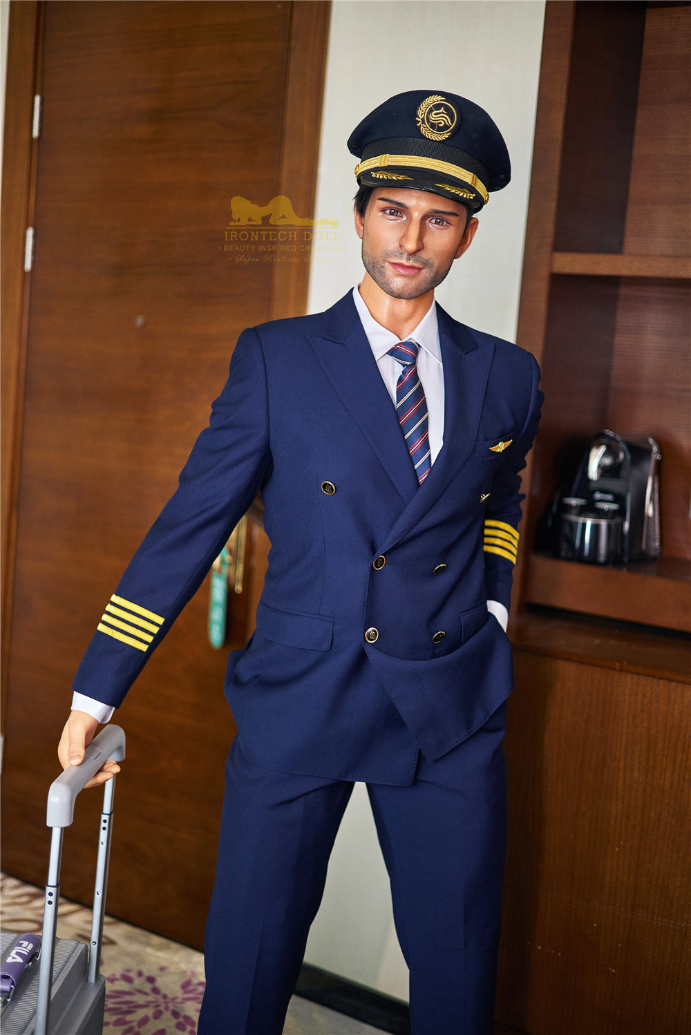 Ανδρική σεξουαλική κούκλα George (Irontech Doll Σιλικόνη 176cm M3) EXPRESS