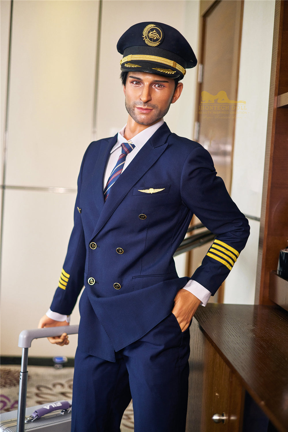 George Male Sex Doll (Irontech Doll 176cm M3 σιλικόνη)