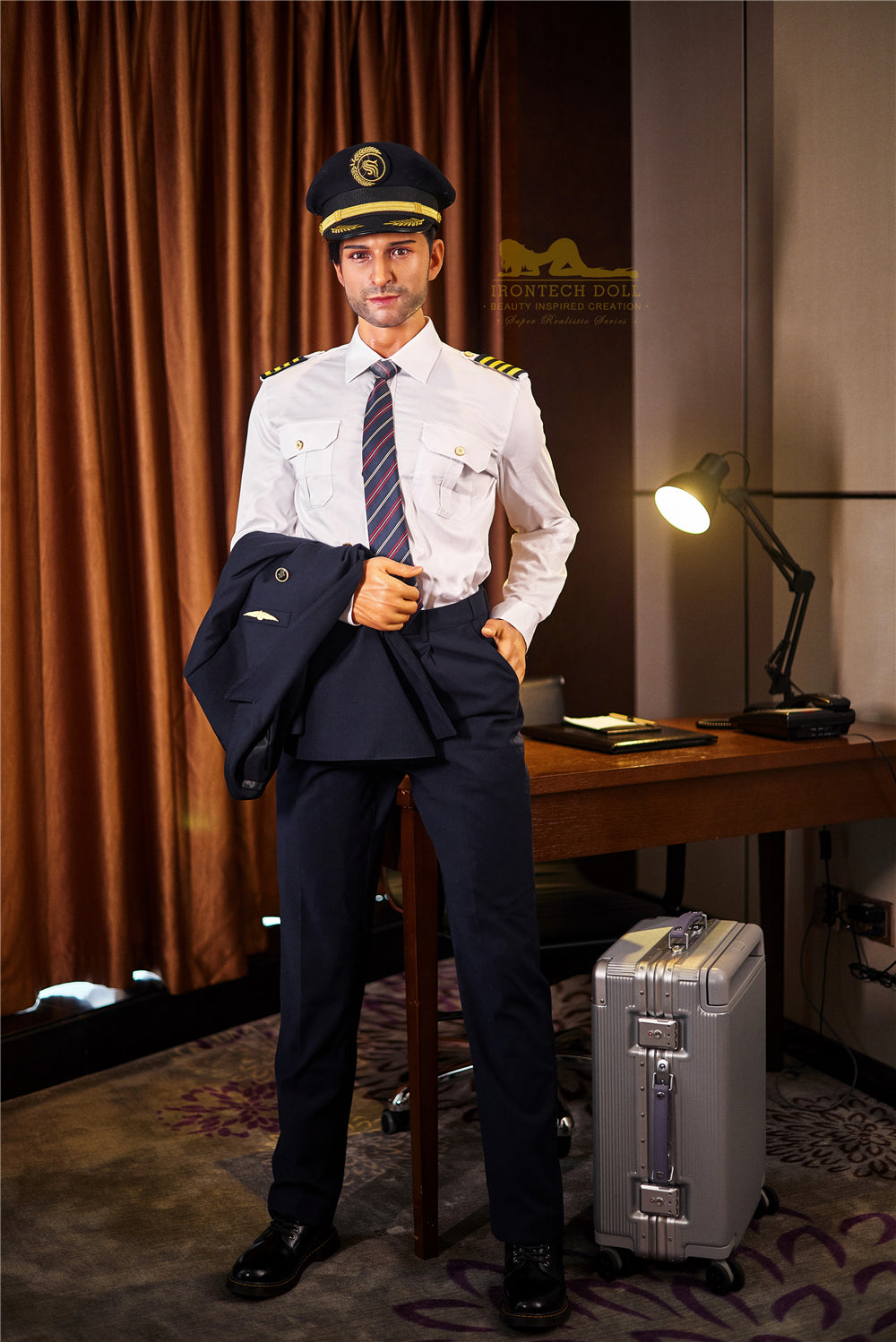 George Male Sex Doll (Irontech Doll 176cm M3 σιλικόνη)