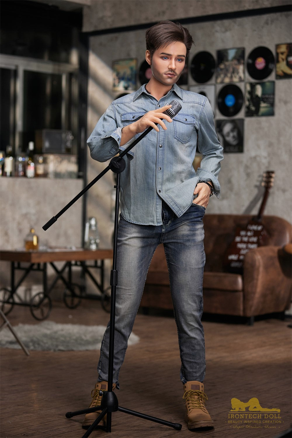 Ανδρική σεξουαλική κούκλα Steve (Irontech Doll 170 εκ. M4 σιλικόνη)