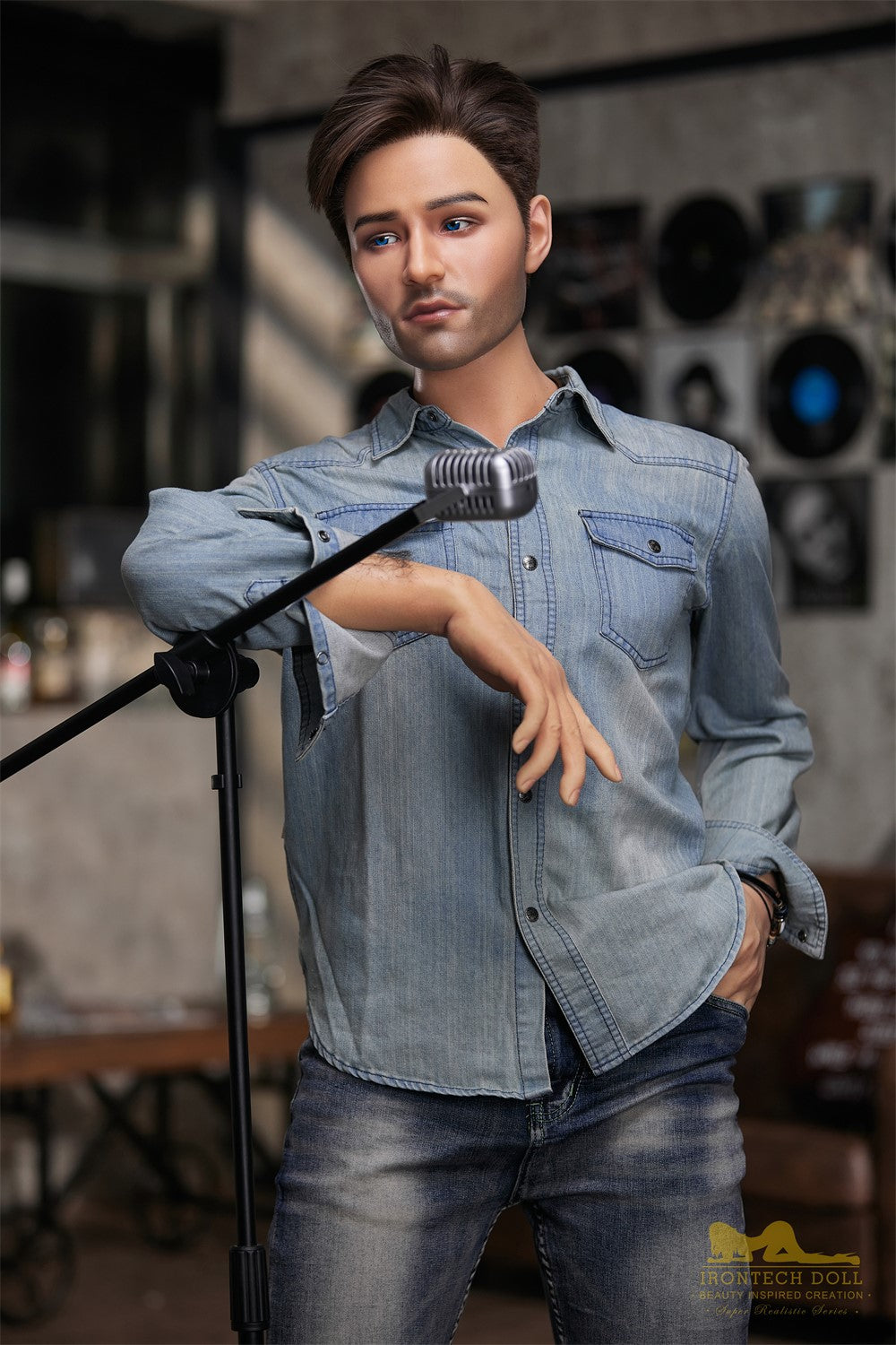 Ανδρική σεξουαλική κούκλα Steve (Irontech Doll 170 εκ. M4 σιλικόνη)