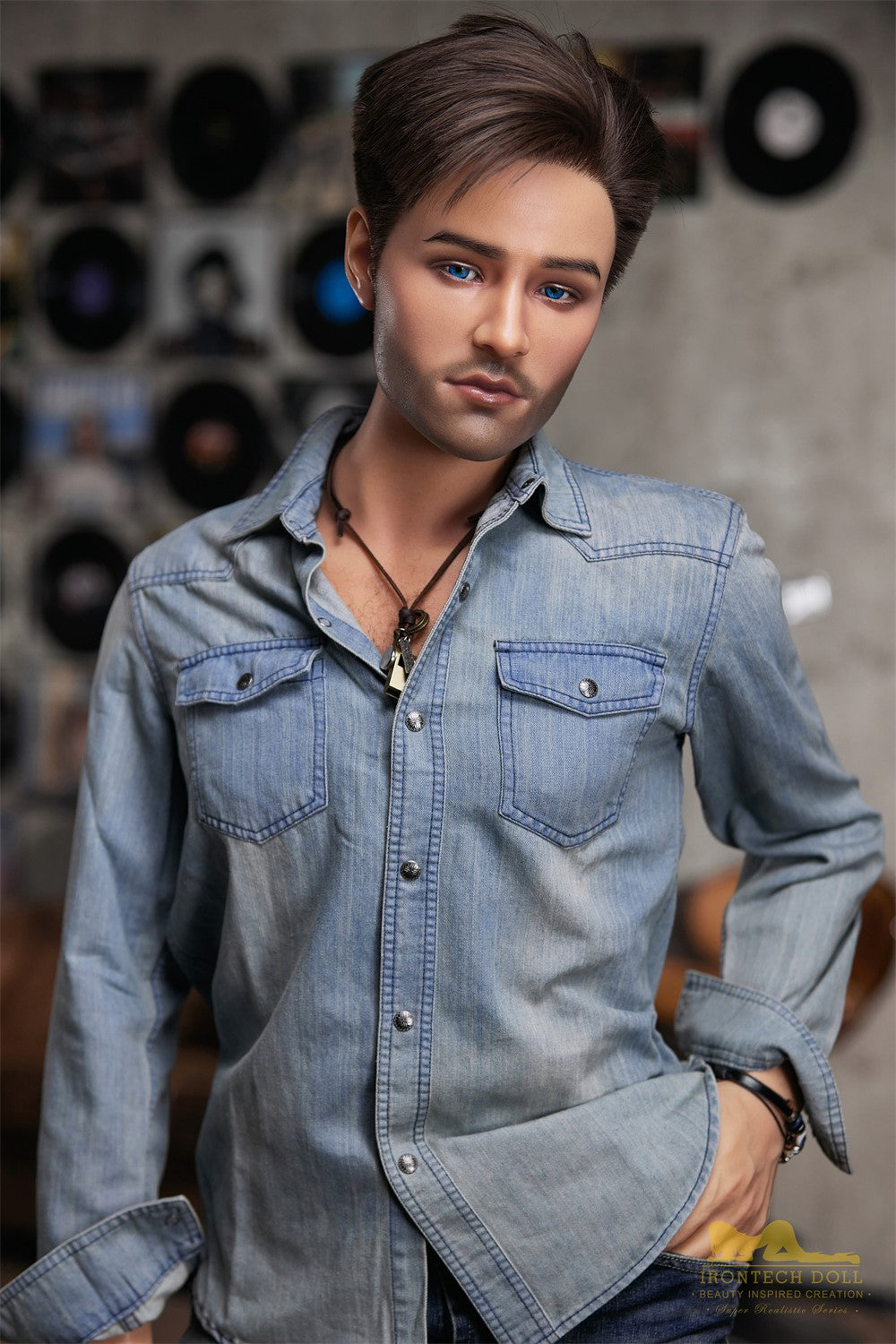 Steve Male Sex Doll (Irontech Doll 170cm M4 σιλικόνη)