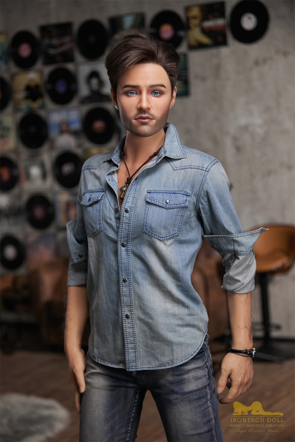 Steve Male Sex Doll (Irontech Doll 170cm M4 σιλικόνη)