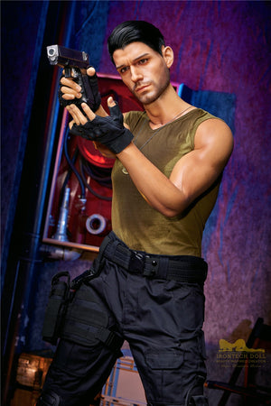 Η αρσενική σεξουαλική κούκλα του Thomas (Irontech Doll 176cm M5 σιλικόνη)