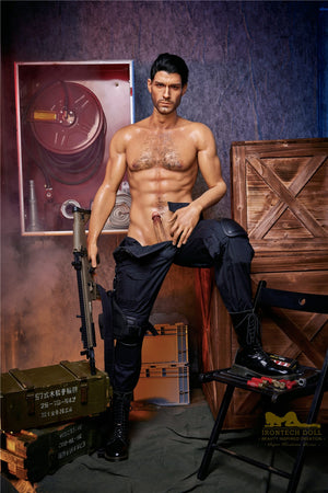 Η αρσενική σεξουαλική κούκλα του Thomas (Irontech Doll 176cm M5 σιλικόνη)