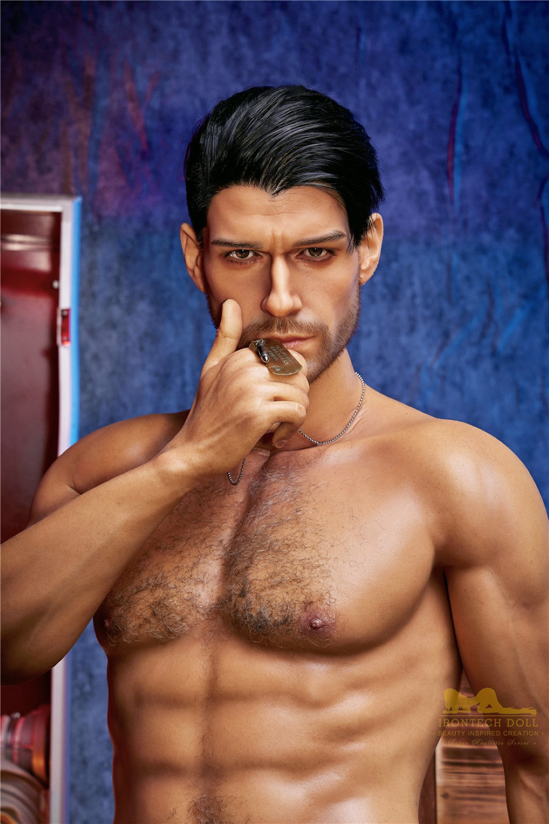 Η αρσενική σεξουαλική κούκλα του Thomas (Irontech Doll 176cm M5 σιλικόνη)