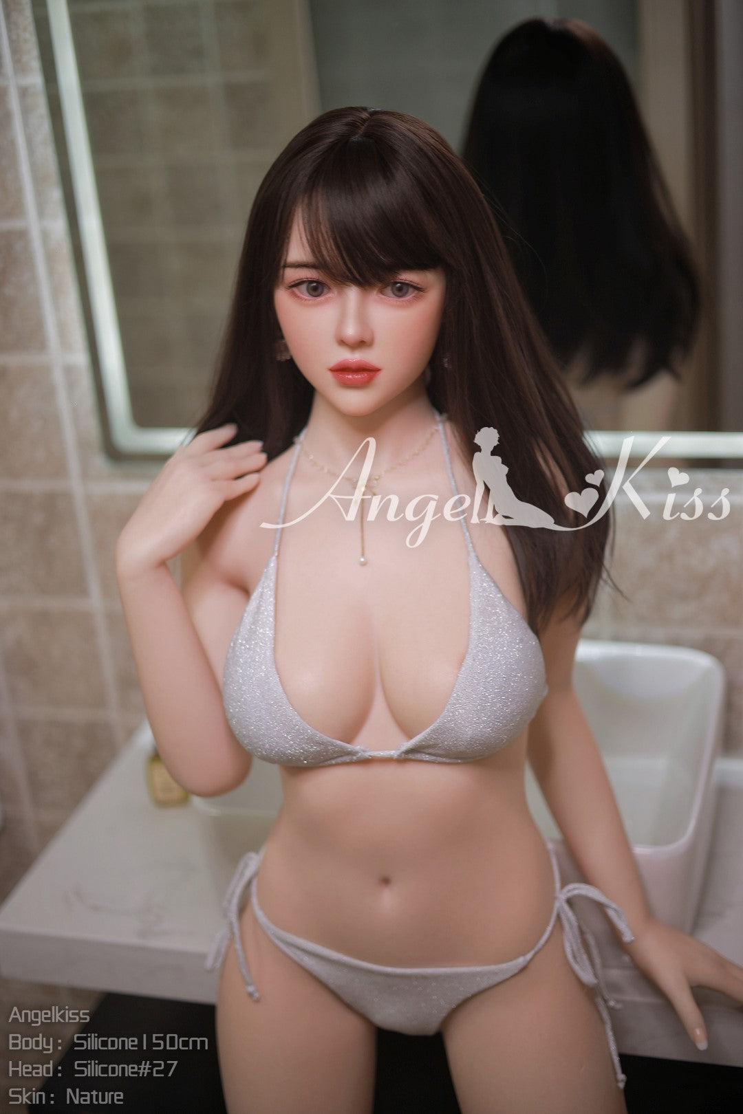 Lucia Sex Doll (AK-Doll 150cm D-Kupa #S27 σιλικόνη)