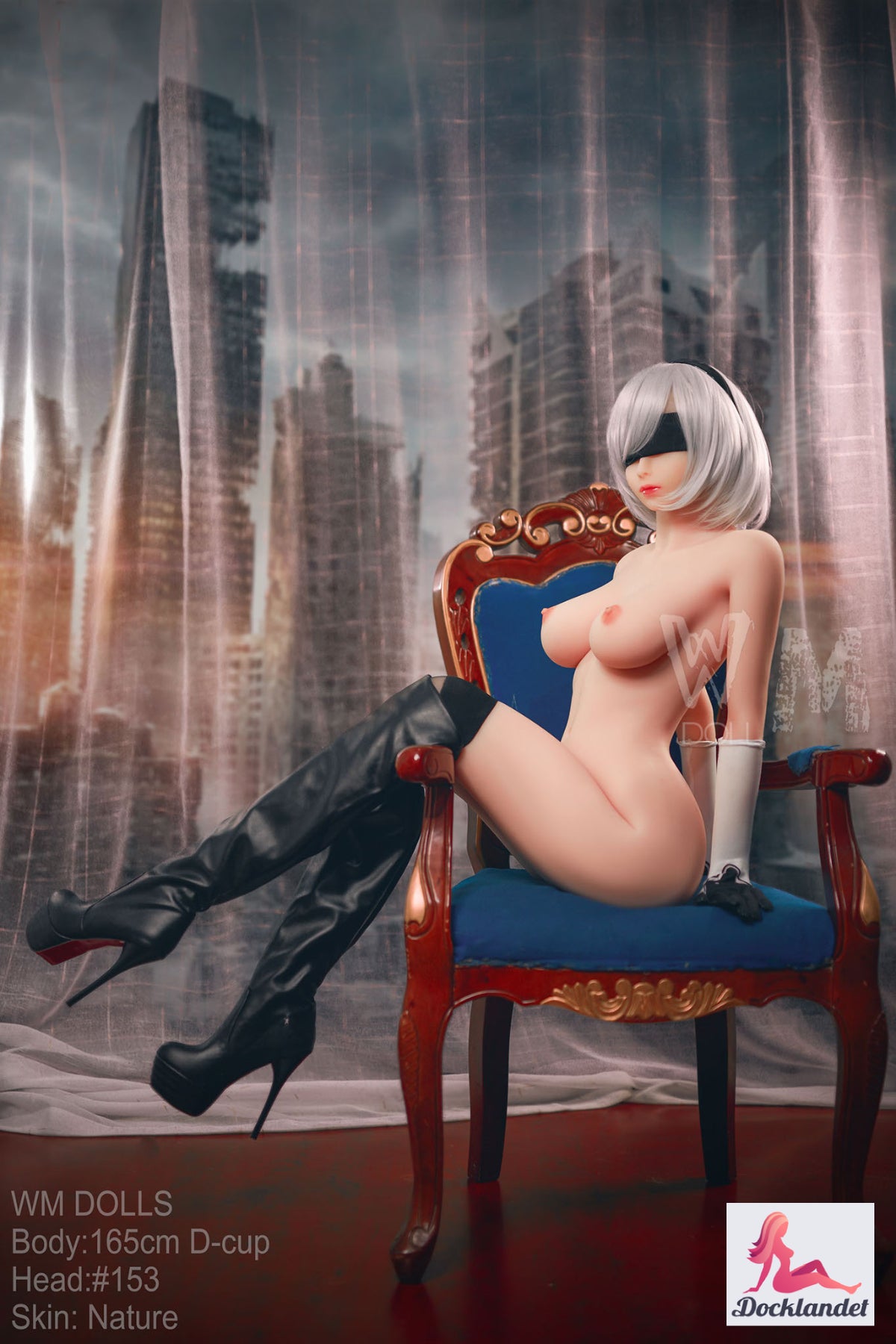 Yorha 2B Sex Doll (WM-Doll 165cm D-Kupa #153 TPE)