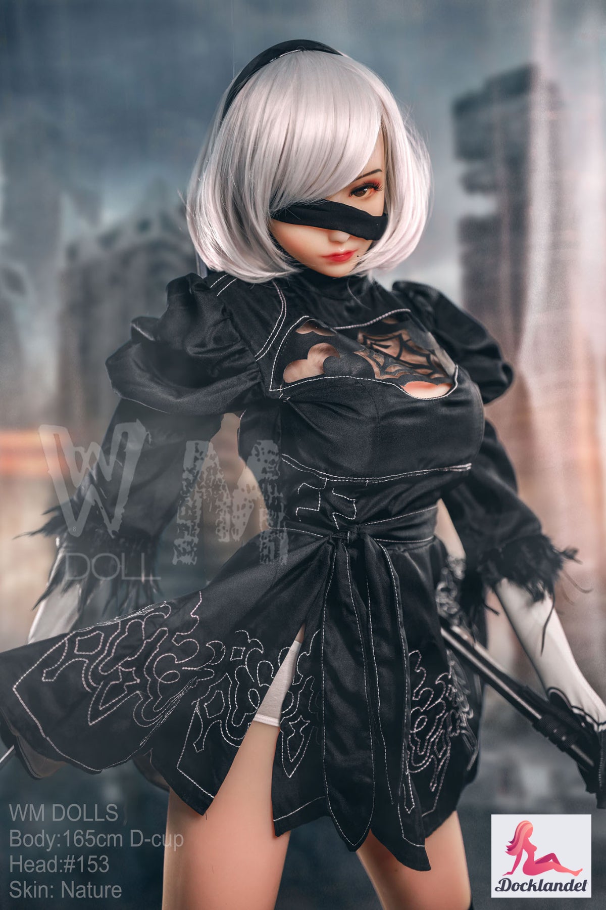 Yorha 2B Sex Doll (WM-Doll 165cm D-Kupa #153 TPE)