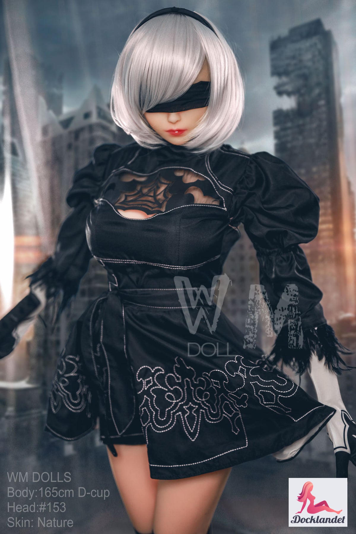 Yorha 2B Sex Doll (WM-Doll 165cm D-Kupa #153 TPE)