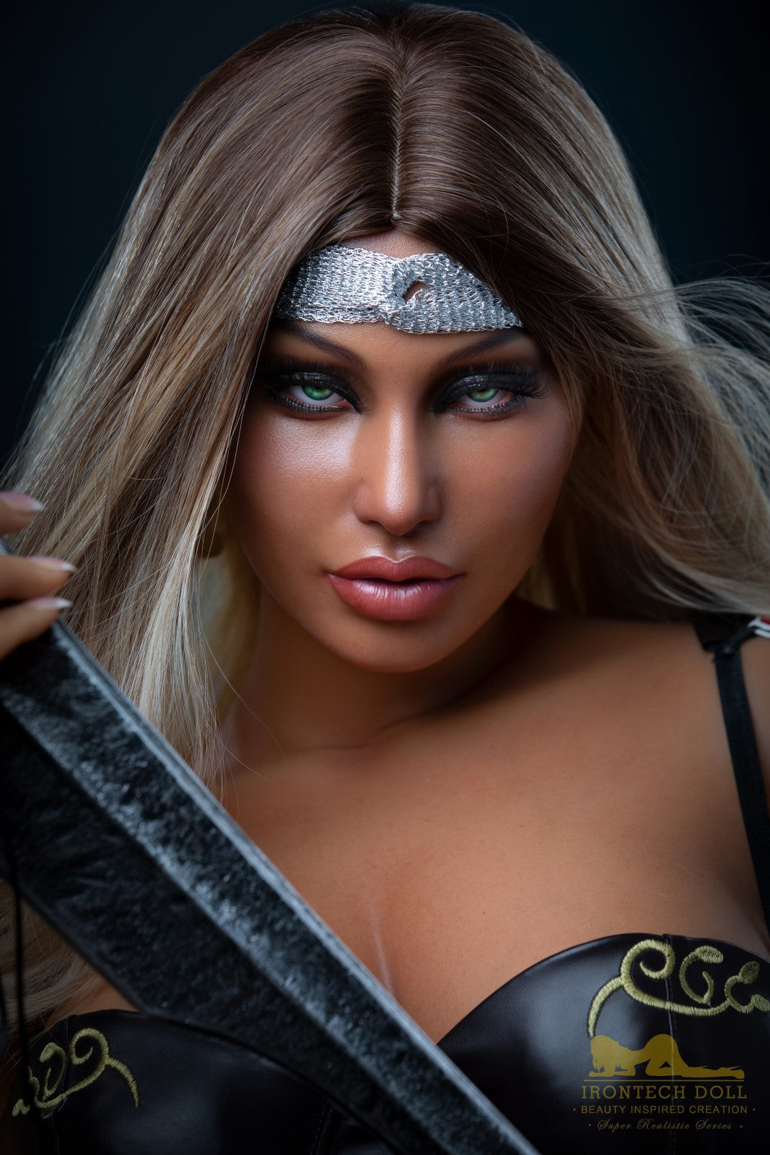 Hedy Warrior Sex Doll (Irontech Doll 164cm E-Cup S26 σιλικόνη)