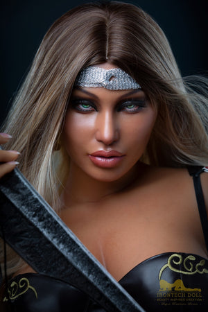 Hedy Warrior Sex Doll (Irontech Doll 164cm E-Cup S26 σιλικόνη)