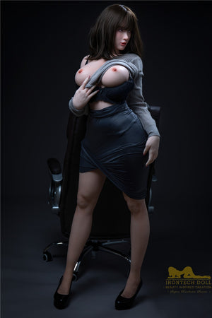 Hana Sex Doll (Irontech Doll 165cm F-Kupa S1 σιλικόνη)