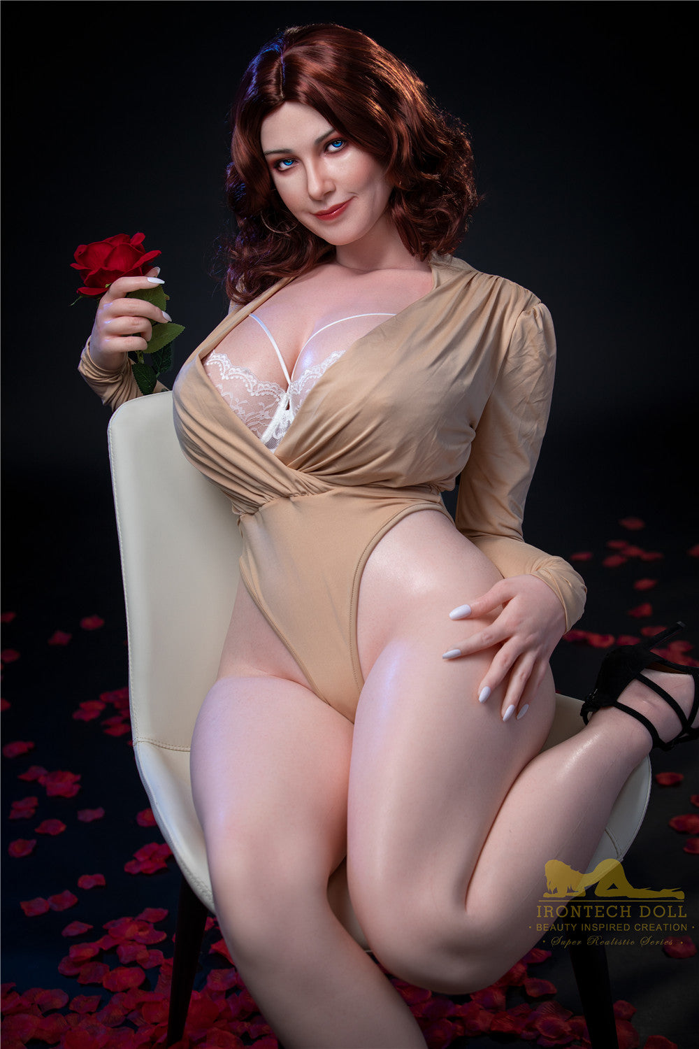 Carmel Sex Doll (Irontech Doll 160cm H-Kupa S12 σιλικόνη)