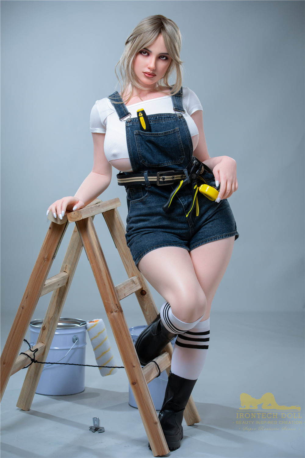 Κλαούντια σεξ κούκλα (Irontech Doll Σιλικόνη 160cm H-cup S17)