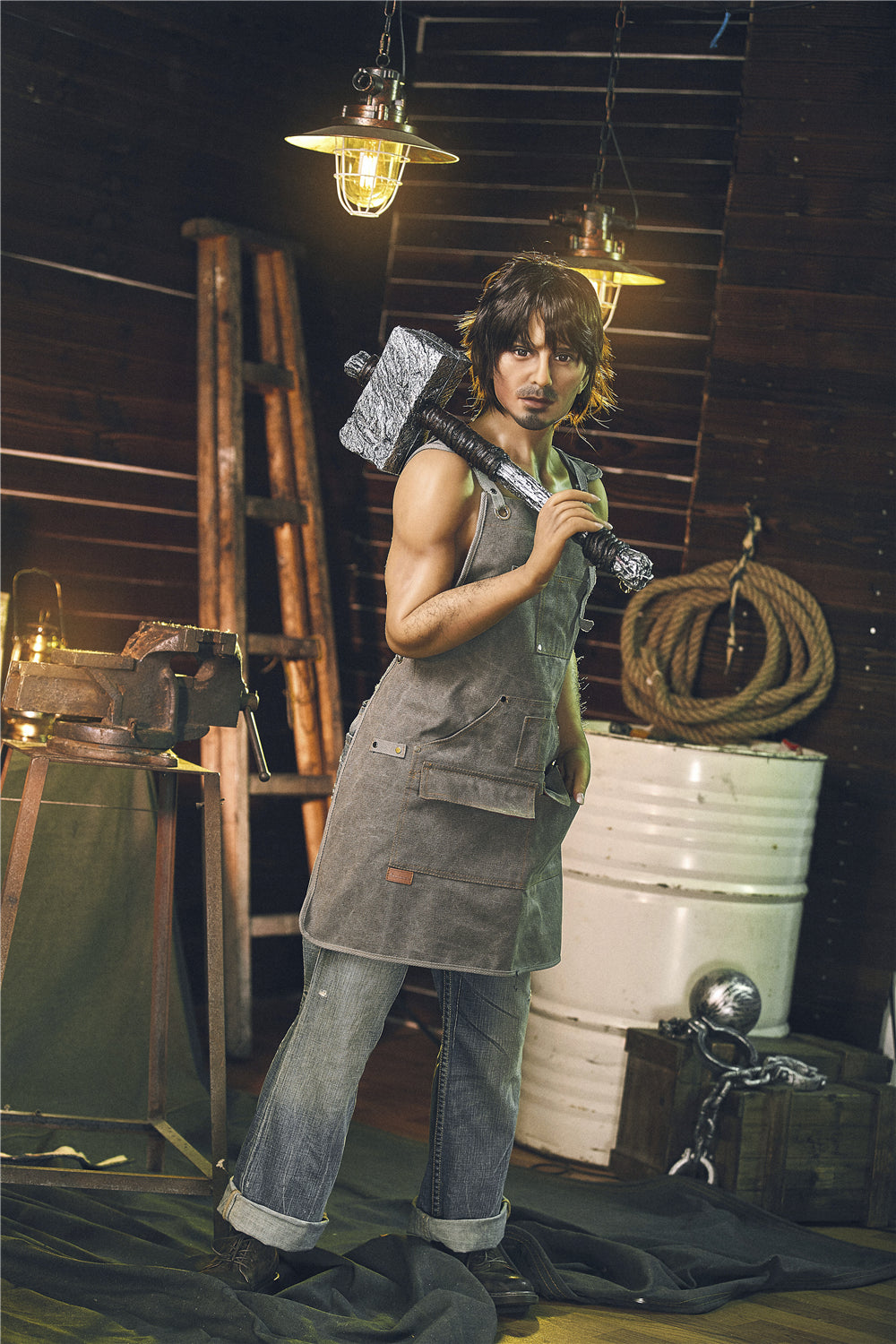 Nicholas male Sex doll (Irontech Doll 162cm #204 TPE)