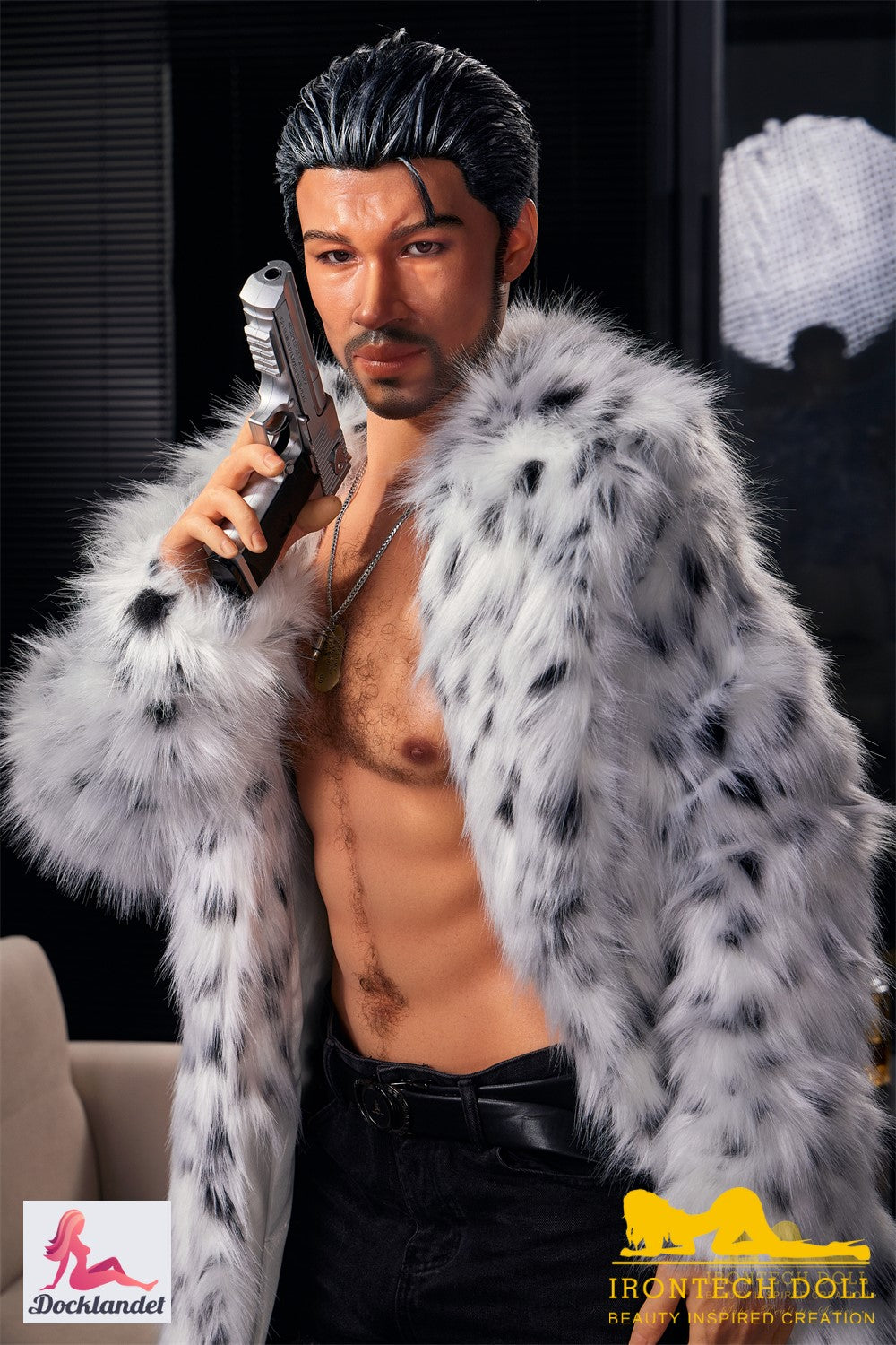 Αρσενική κούκλα του σεξ Gregor (Irontech Doll Σιλικόνη M7 170cm)