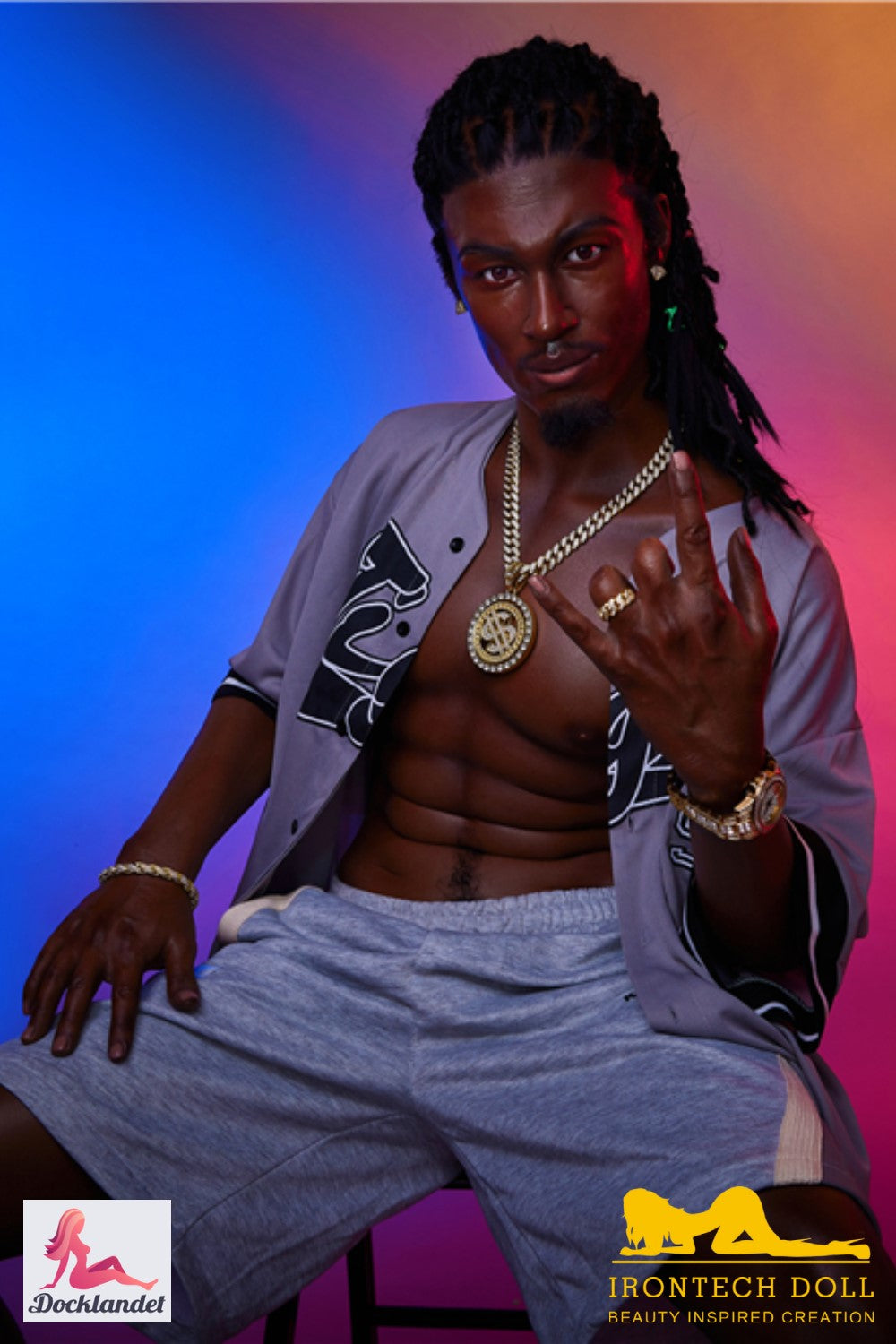 Μπιλ ανδρική κούκλα σεξ (Irontech Doll Σιλικόνη M7 170cm)