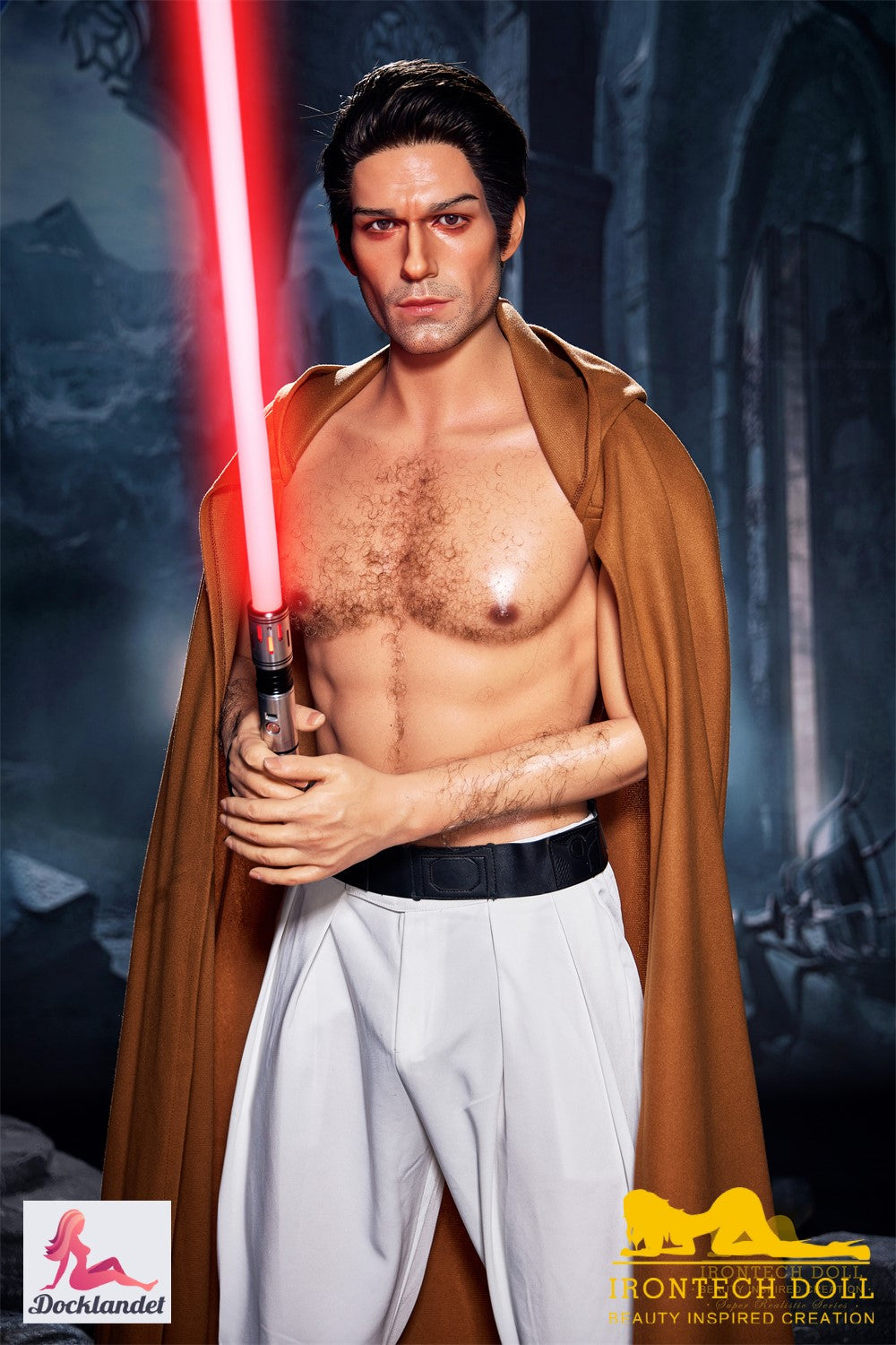Ανδρική σεξουαλική κούκλα Luke (Irontech Doll Σιλικόνη M5 170cm)