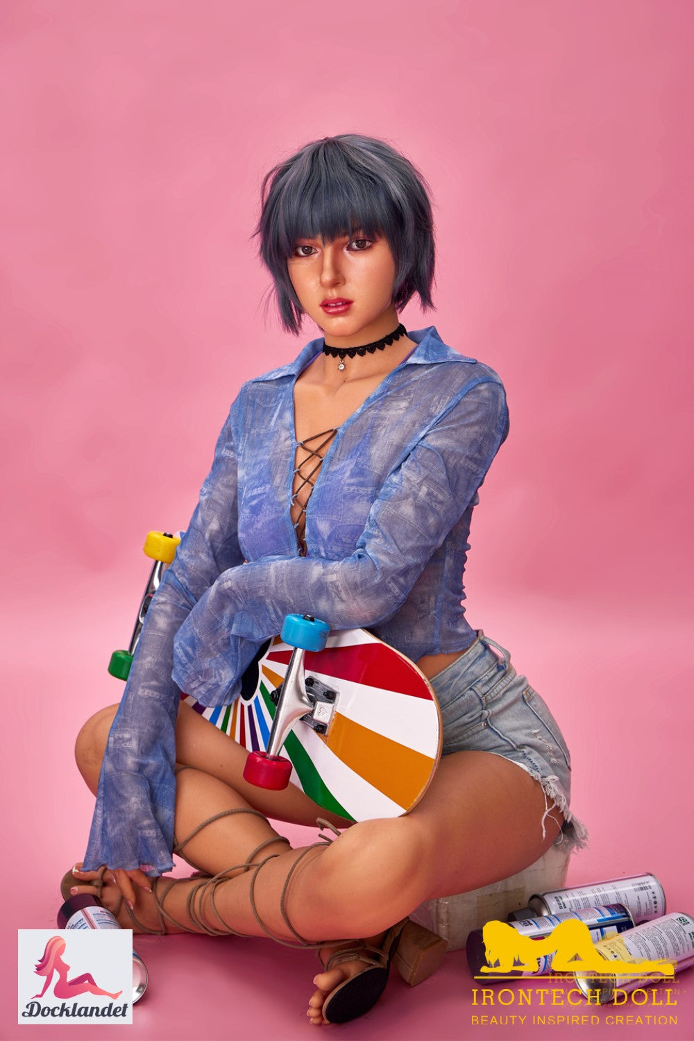 Jenny Sex Doll (Irontech Doll Σιλικόνη 168cm B-Cup S29)