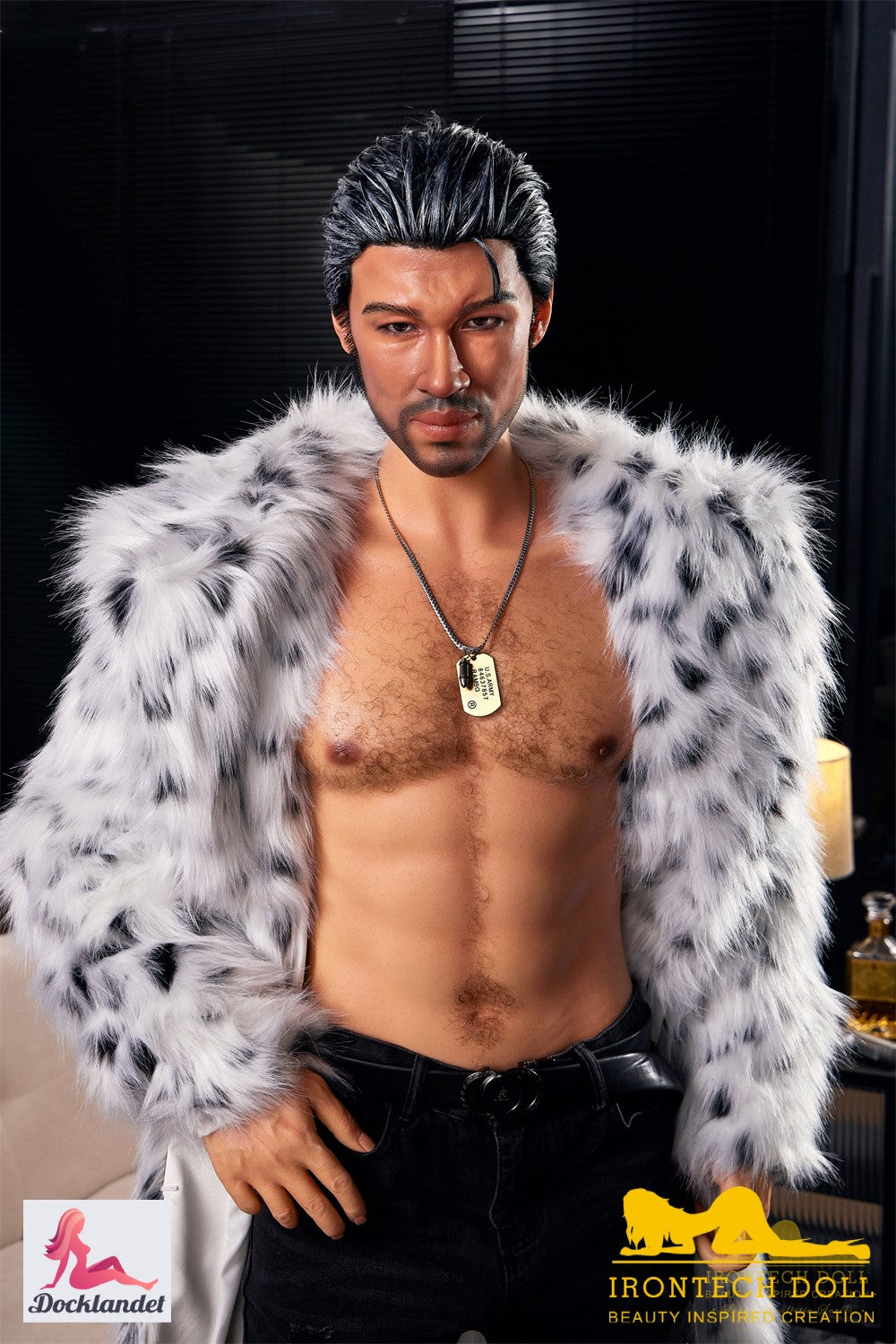 Αρσενική κούκλα του σεξ Gregor (Irontech Doll Σιλικόνη M7 170cm)