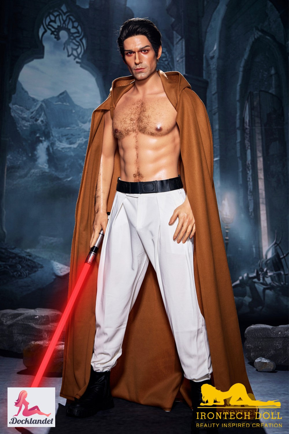 Luke Male Sex Doll (Irontech Doll 170cm M5 σιλικόνη)