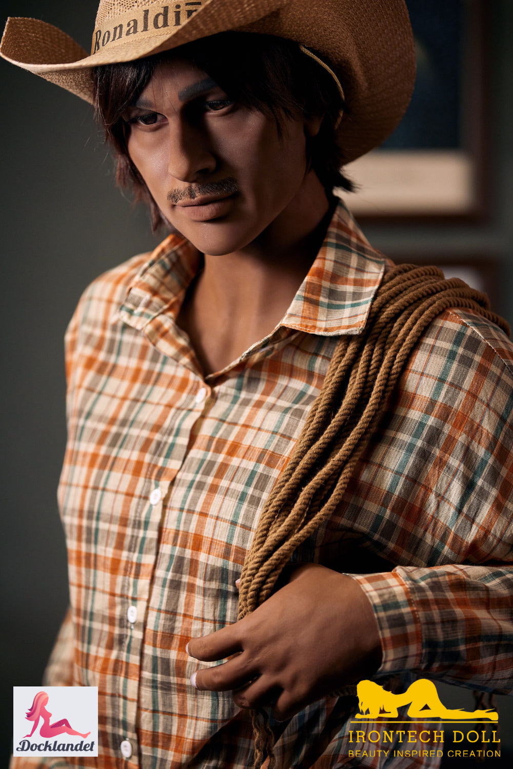 Η αρσενική σεξουαλική κούκλα του Charles (Irontech Doll 175cm #201 TPE)