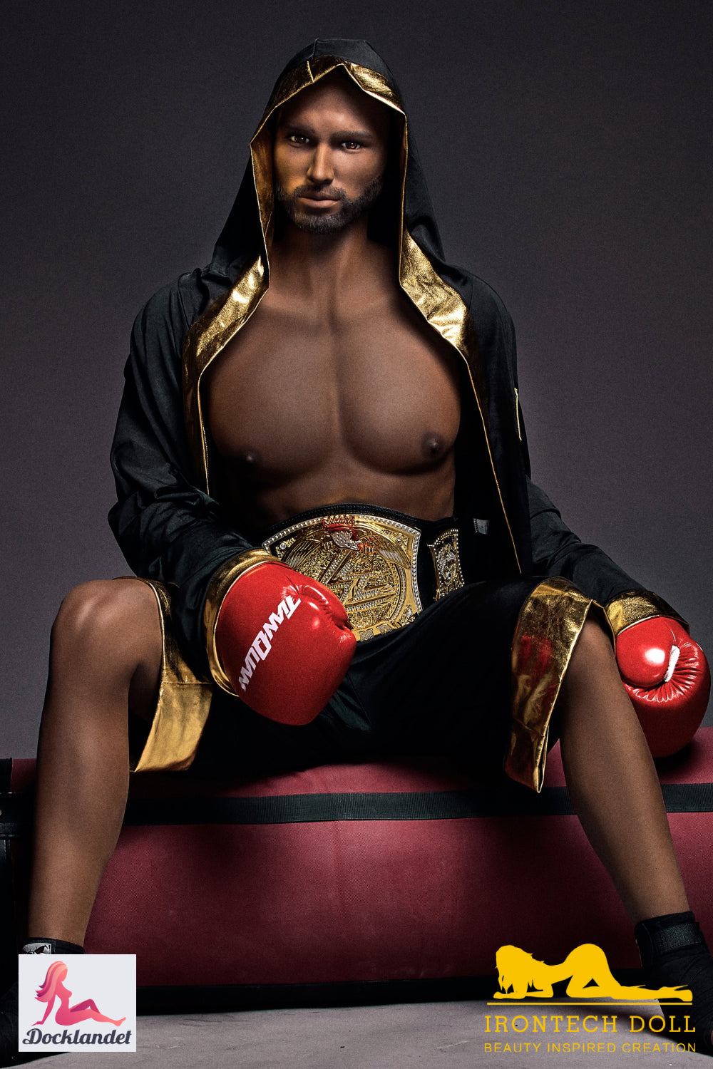 Kelvin αρσενική σεξουαλική κούκλα (Irontech Doll 175cm #203 TPE)