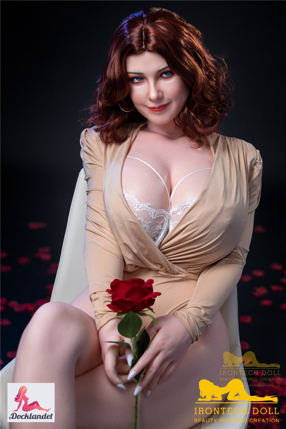 Κάρμελ σεξ κούκλα (Irontech Doll 160 cm H-cup S12 Σιλικόνη)