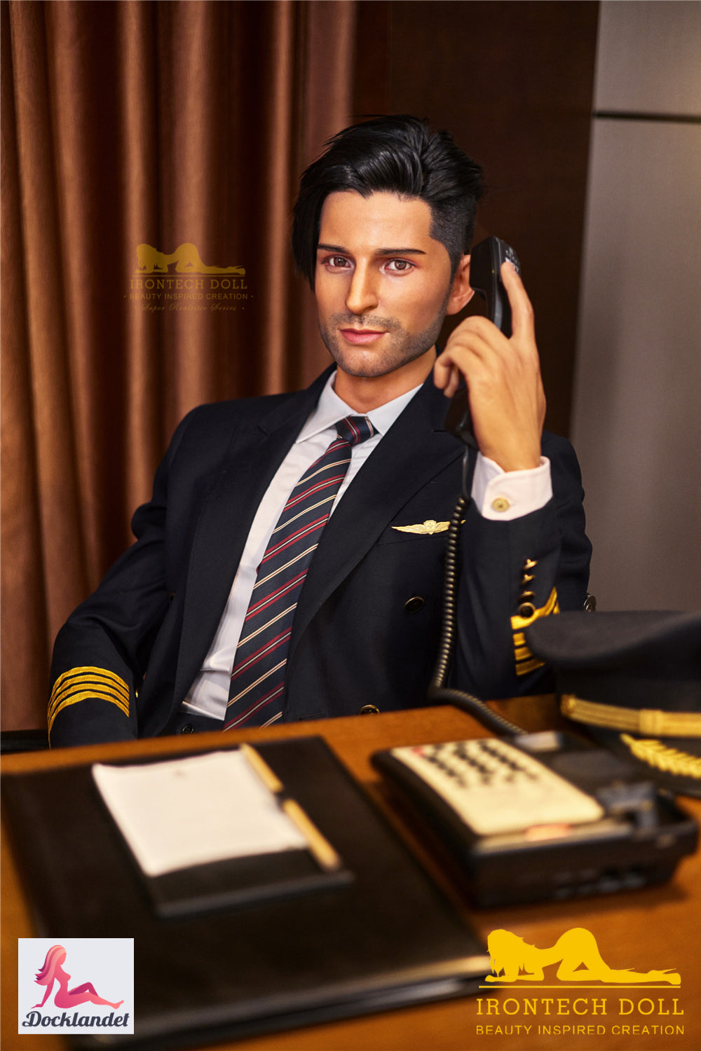 George Male Sex Doll (Irontech Doll 176cm M3 σιλικόνη)