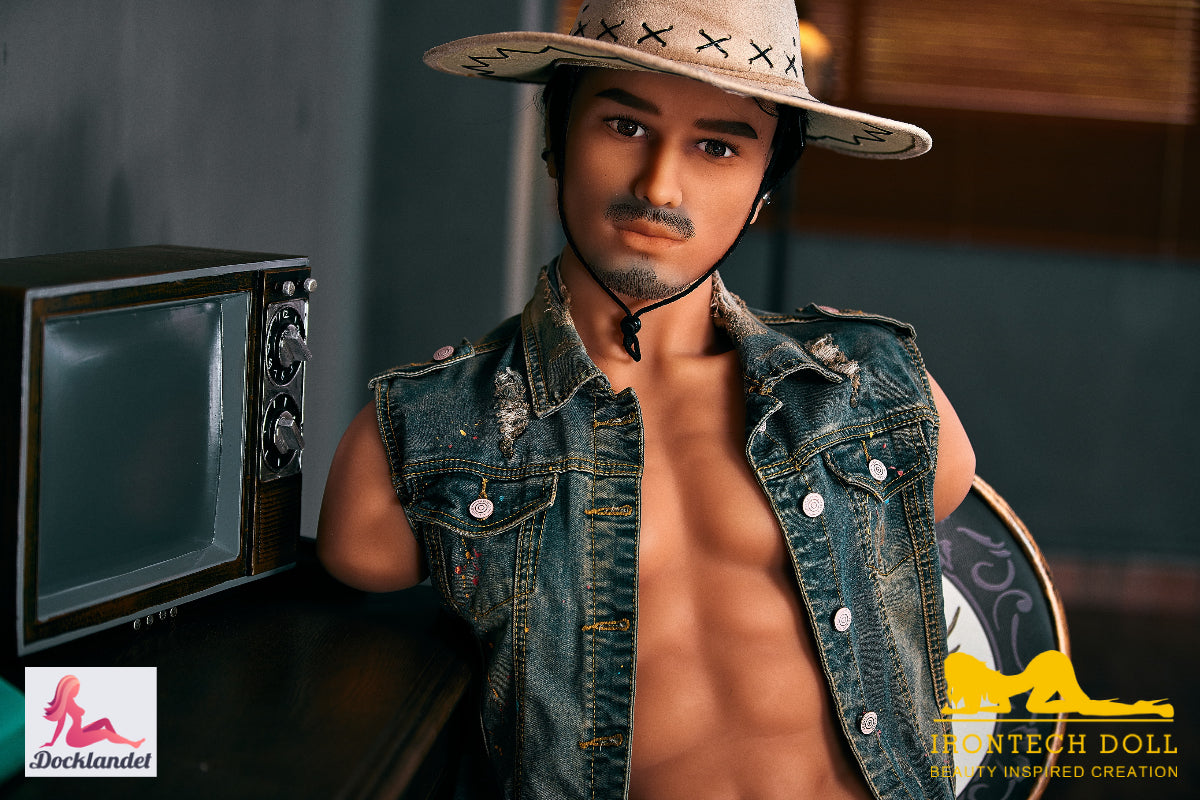 Kelvin αρσενική κούκλα σεξουαλικής κούκλας (Irontech Doll 100cm #203 TPE)