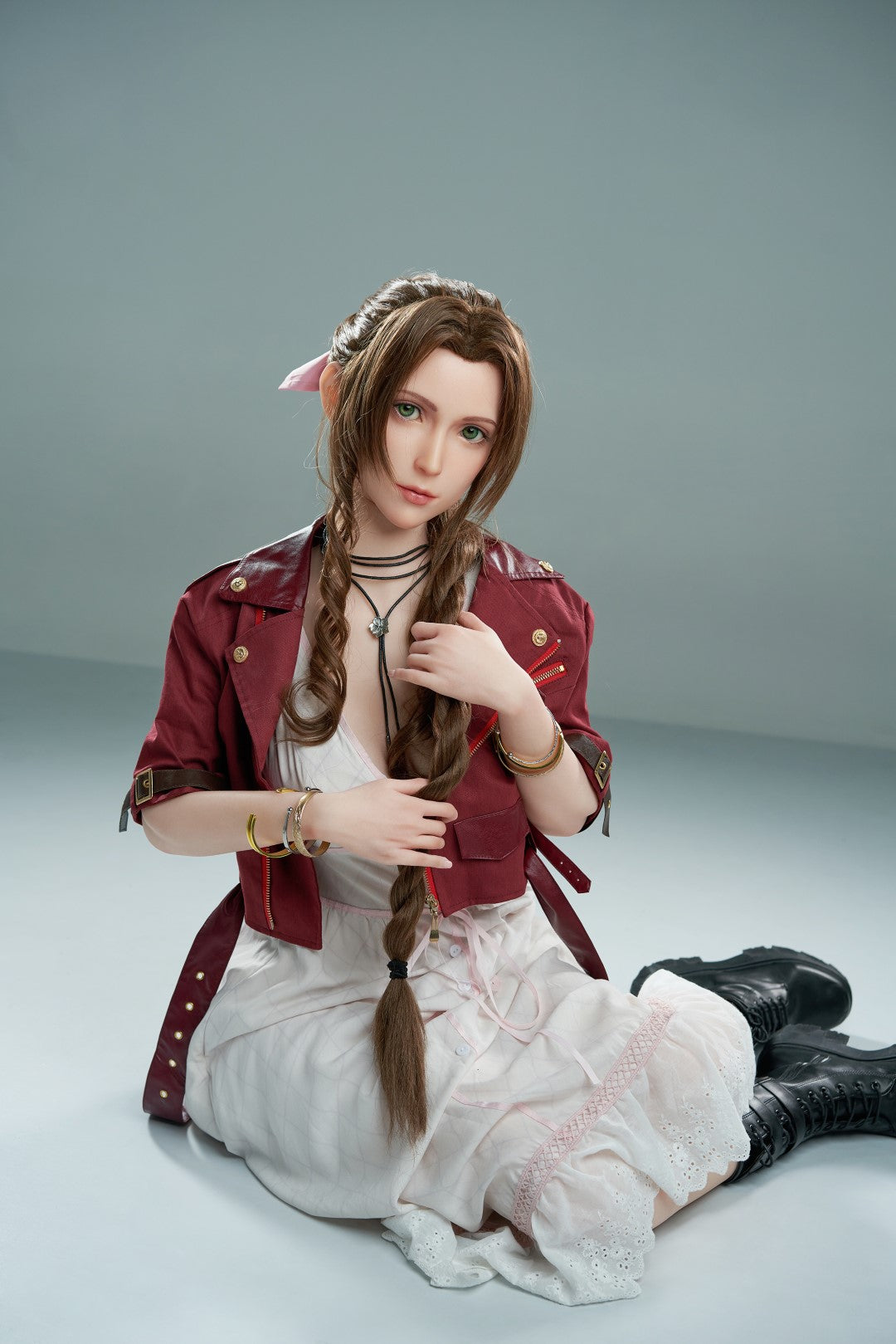Aerith Sex Doll (Game Lady Σιλικόνη 167cm D-Cup No.04)