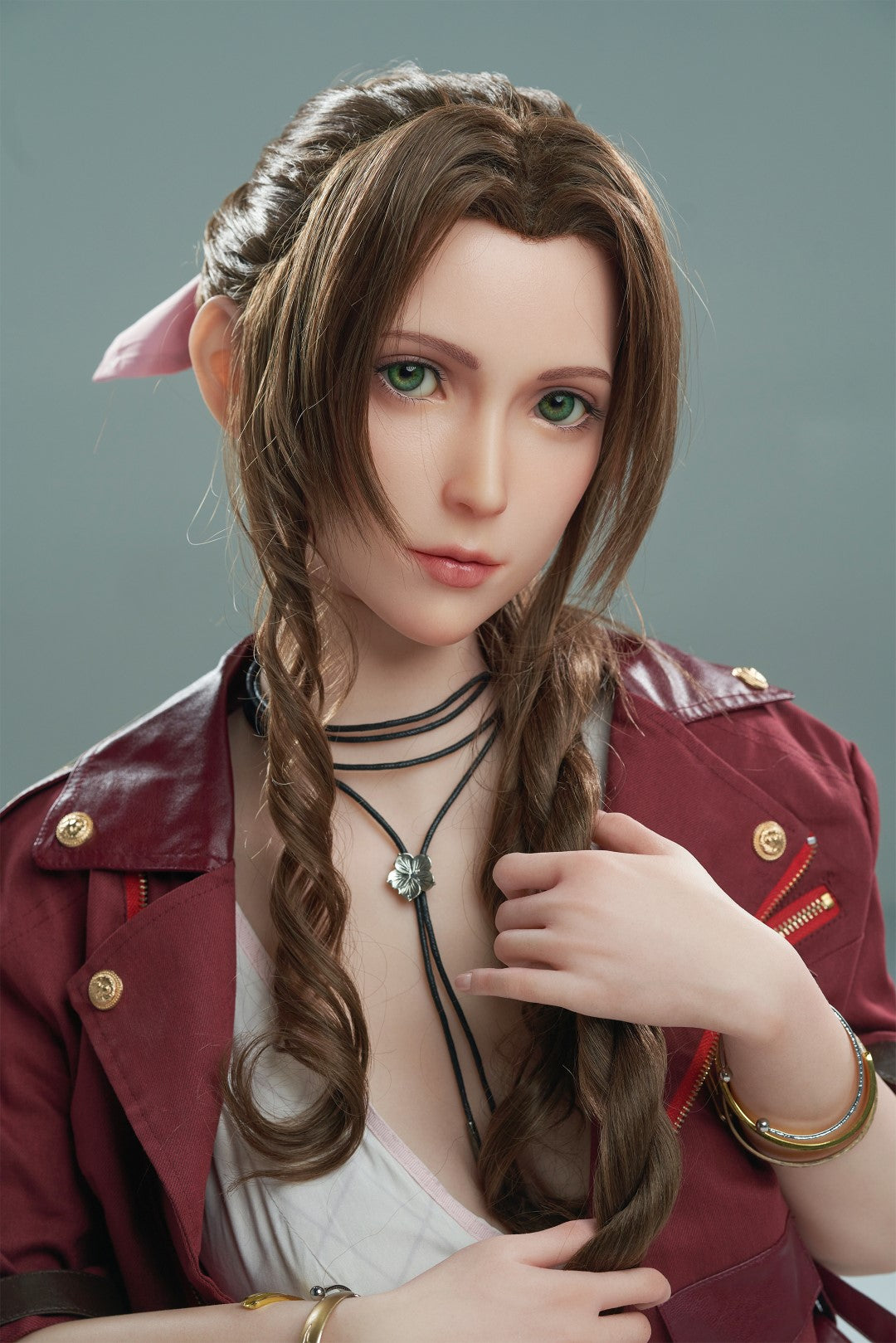 Aerith Sex Doll (Game Lady Σιλικόνη 167cm D-Cup No.04)