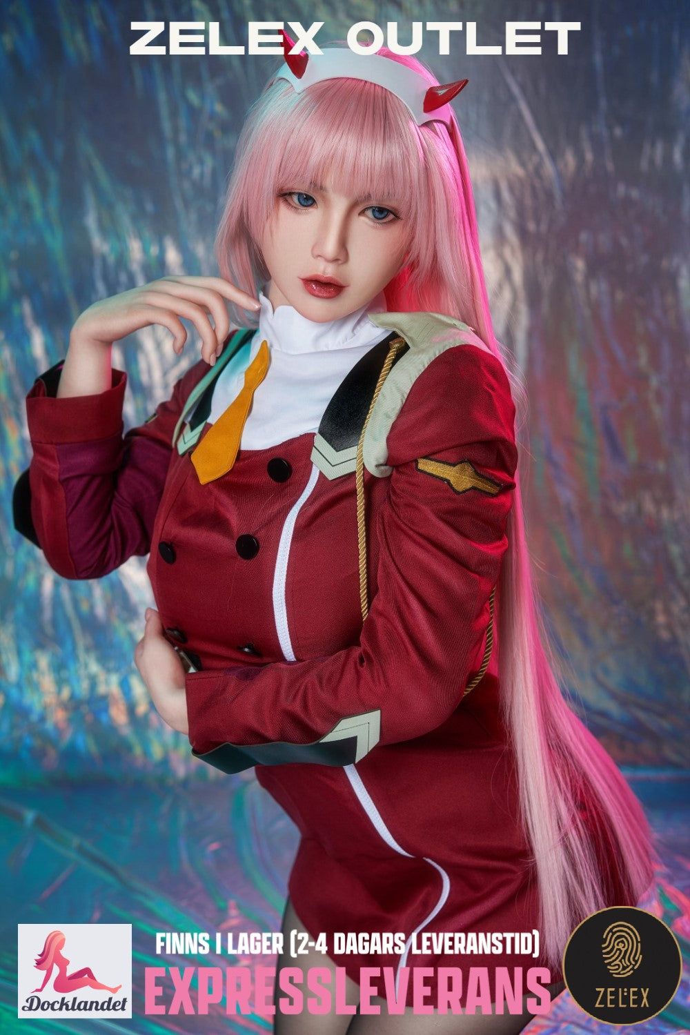 Zero Two Sex Doll (Zelex x165cm F-Cup GE81 Σιλικόνη) EXPRESS