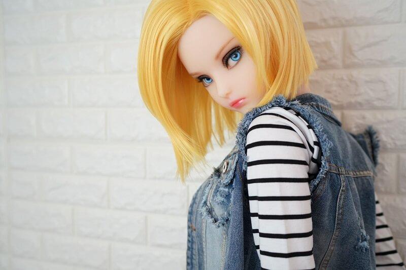 Lazuli Android 18 Sex doll (Irokebijin 140cm e-cup TPE/silicone)
